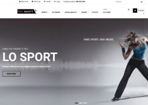 Realizzazione E-commerce Articoli Sportivi