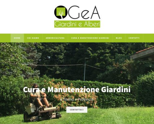 Realizzazione Siti Web per Giardinieri
