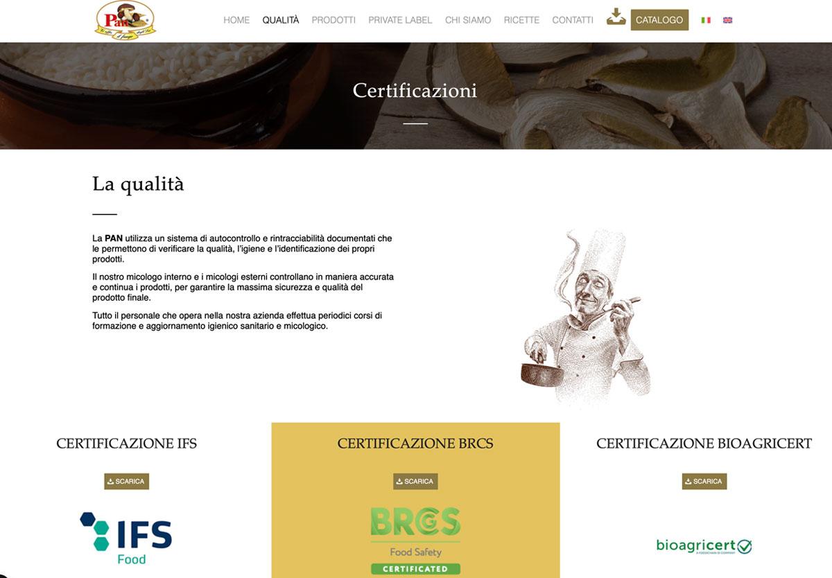 Creazione Siti Web Aziende Food