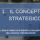 Prima pagina del brand book che ha portato al sito web con catalogo tecnico: il concept strategico.