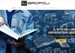 Pagina di acquisto di libri universitari usati con pagamenti PayPal sicuri