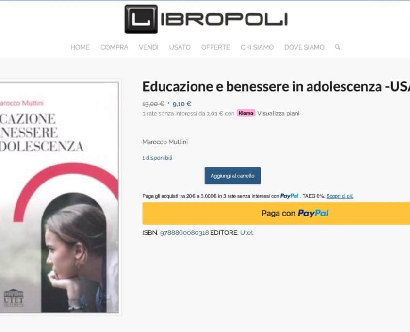 Piattaforma ecommerce prodotti usati con catalogo organizzato e prezzi scontati